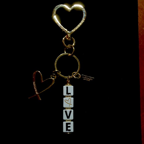 Victoria's Secret Accessories - Victoria’s Secret Love Dice Keychain Bag Charm.